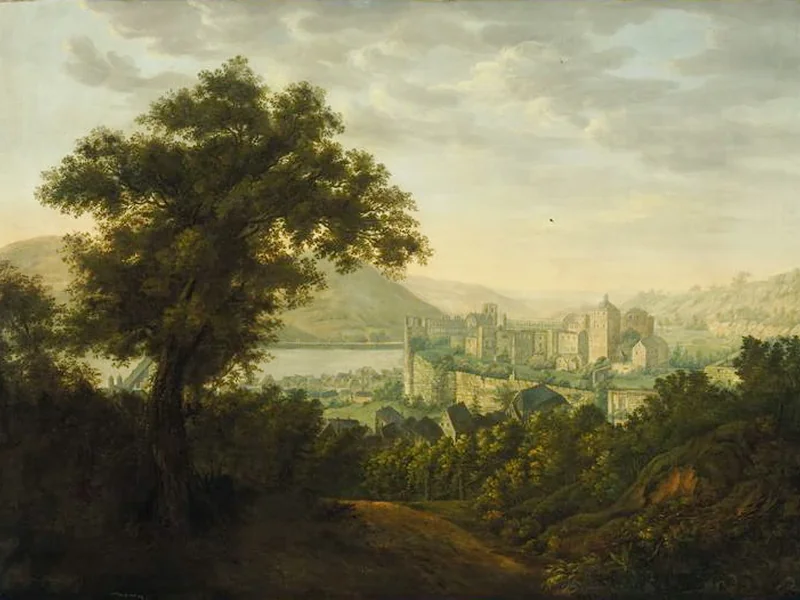 1774-Charles de Graimberg - Castello di Heidelberg